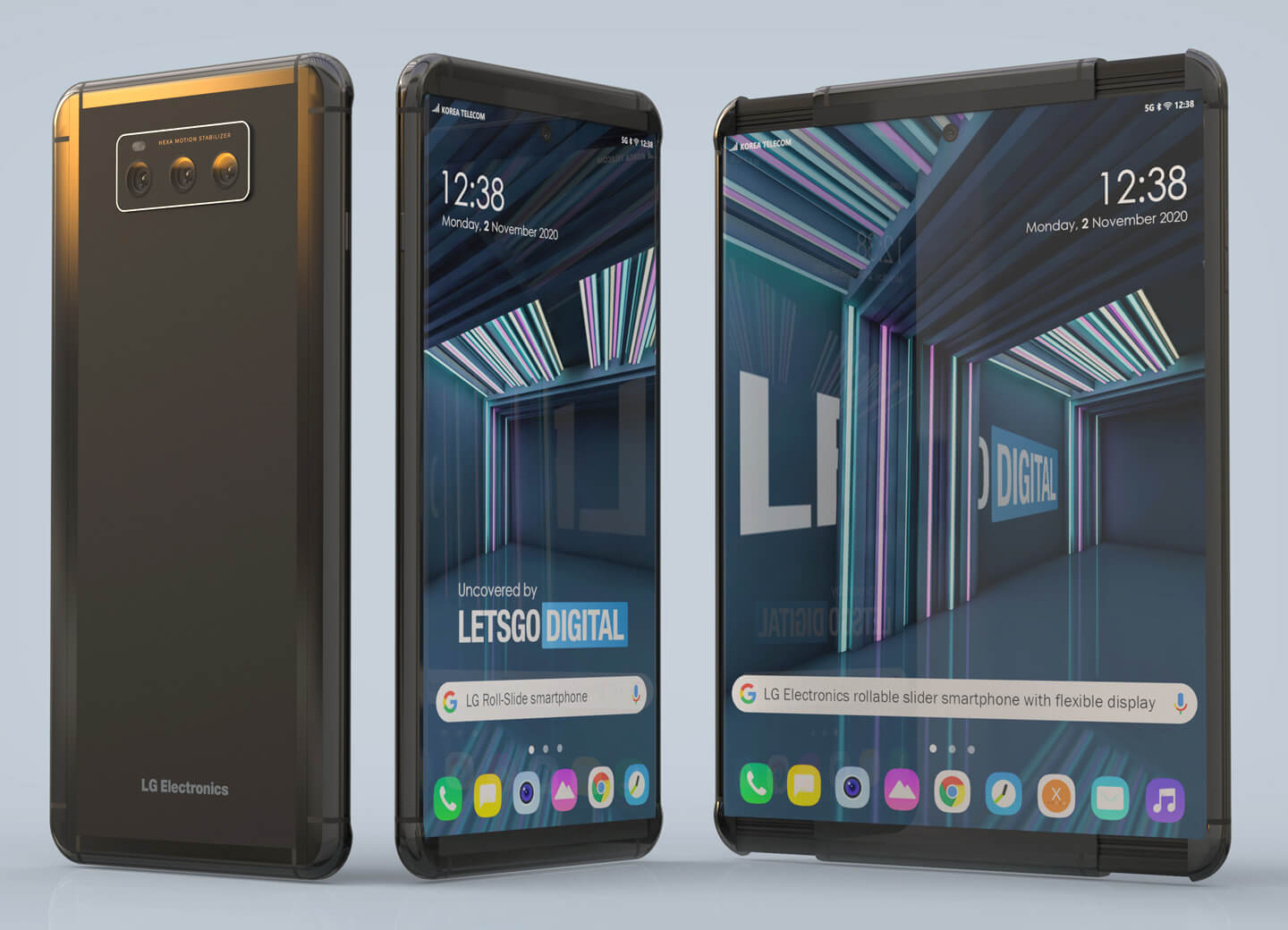 Điện thoại LG màn hình cuộn - Công nghệ mới dự kiến ra mắt năm 2021