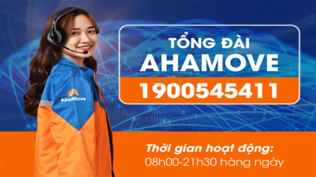 Tổng đài Ahamove, hotline hỗ trợ đối tác và chăm sóc khách hàng