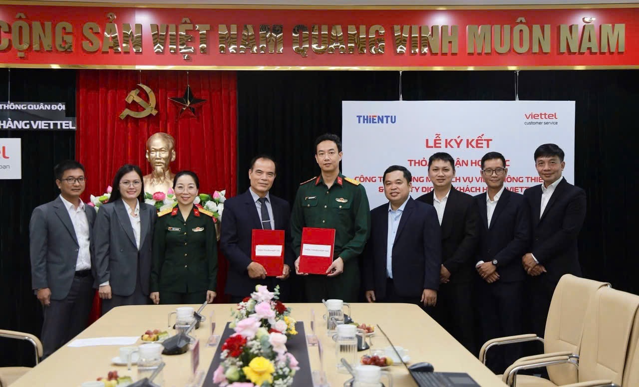 Thien Tu and Viettel Sign Strategic Partnership to Advance Digital Transformation