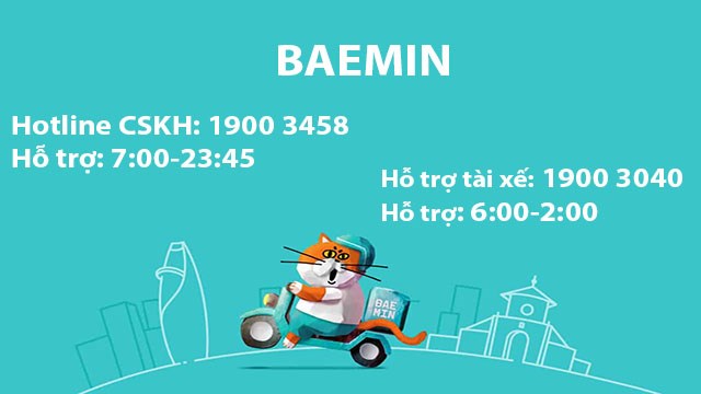 Tổng đài hotline BAEMIN