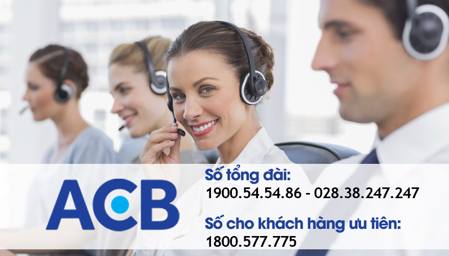 Ngân hàng ACB lá chắn phân phối, CSkh hotline 24/24